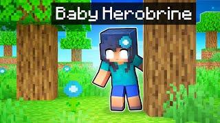 Transforming Into Baby HEROBRINE