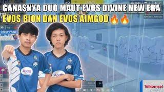 DUET MAUT EVOS BION DAN EVOS AIMGOD BAWA EVOS DIVINE NEW ERA BOOYAH  Turnamen DGWIB FF Indonesia