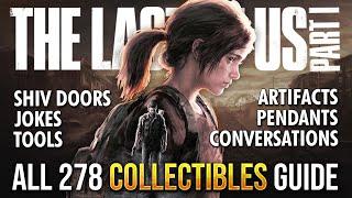The Last of Us Remake - All Collectibles Safes Conversations Shiv Doors Jokes Tool Boxes & More