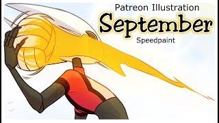 Patron Voted Speedpaint September 2019 - Hornet