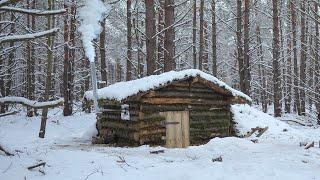 Dugout shelter 3 months of building in the forest start to finish no talking ASMR