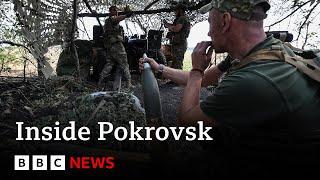 Ukraines vital eastern town Pokrovsk in Russian sights  BBC News