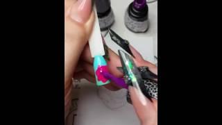 Юлия Билей  - Новая Роза  Julia Biley - New Rose nail art Periscope