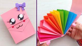 How to make a Paper Wallet  Origami Wallet  Paper Bag Origami Paper Crafts Idea