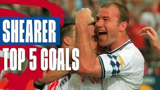 Alan Shearers Greatest Goals for England  Top 5