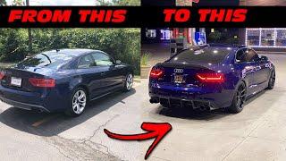 BUILDING AN AUDI S5 IN 10 MINUTES