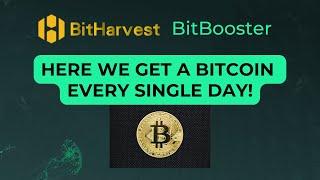 Here we get a Bitcoin every single dayUse only your phone or computer Start $100#BitHarvest