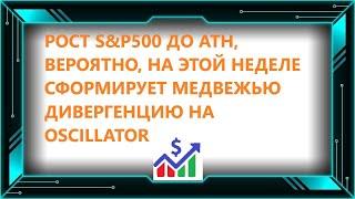 Рост S&P500 до ATH вероятно на этой неделе сформирует медвежью дивергенцию на Awesome Oscillator