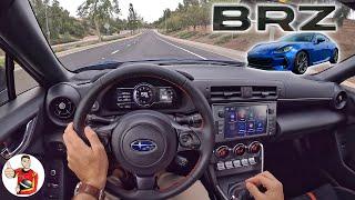 The 2022 Subaru BRZ Manual is Driving Purity with a Happy Grille POV Drive Review