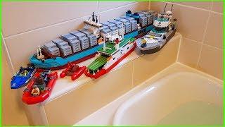 DO LEGO BOATS FLOAT 4 ??????