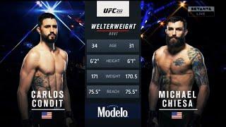 UFC 232 Condit vs. Chiesa Full Fight Highlights