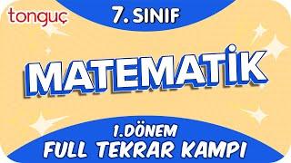 7. Sınıf Matematik 1. Dönem Full Tekrar  #2024