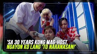 Mistake in stage blocking has Showtime hosts teleporting 7 times  ABS-CBN News