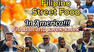 Ang Sikat na Fishball With Manong Sauce Ay Umabot na sa America. Americans are Enjoying