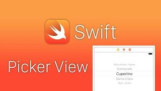 UIPickerView Tutorial Swift - Урок PickerView Swift