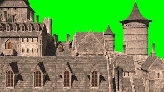 green screen castle 02  green screen effects  green screen video  Chromakey