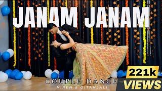 Janam Janam Couple Dance  Dance Cover by Viren & Gitanjali  The proF Dance Studio LAKHIMPUR-KHERI