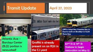 Transit Update Changes to LIRR Brooklyn & South Shore Lines Schedules In Effect Mid May