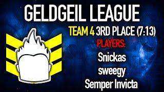 Geldgeil League 3rd Place on Four Floors 713 no downs