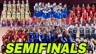 ALL SET NA SA SEMIFINALS ANG GILAS U18 WOMEN AT SAMOA SINO PAPASOK AT MALALAGLAG SA SEMIS.