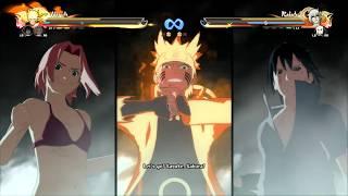 Naruto Shippuden Ultimate Ninja Storm 4 SakuraSasukeNaruto Team 7 VS SuigetsuKabuto