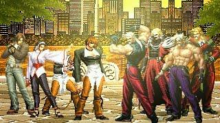 KOF Mugen Memorial  Three Sacred Treasures Team vs Rugal Team  4vs4 