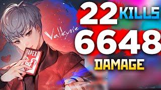 АЧИВКИ на ВАЛЬКИРИЮ и ДУШНИЛЫ в ФИНАЛЕ ФЕРМА АПЕКС 20 Килов 4000 Урона  - qadRaT Apex Legends Farm