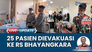 RS Bhayangkara Brimob Evakuasi 25 Pasien dari RS Citra Arafiq Depok saat Terjadi Kebakaran
