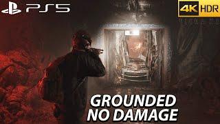 The Last of Us 2 PS5 Aggressive Gameplay - Rat King Boss Grounded  No Damage  4k60FPS .