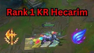 Rank 1 KR Hecarim is Unstoppable