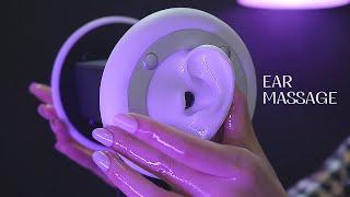 ASMR EAR MASSAGE for a comfortable night Cozy room ambience No Talking