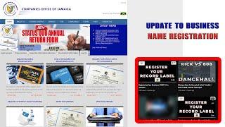 Record Label Registration Update  Company Office  2024