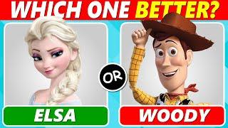Pick One Kick One Disney VS Pixar Characters  Who Do You Prefer?