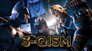 Batman Arkham Origins - Ozbekcha Lets Play. 3-qism