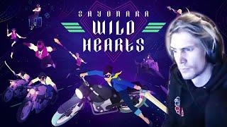 xQc Plays Sayonara Wild Hearts with Chat Full Playthrough  xQcOW