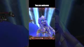 You Are Welcome Warrior #retail #wow #hunter #pvp #dragonflight #marksman
