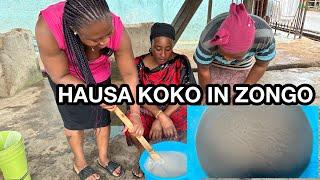 How To Make AUTHENTIC Hausa Koko  Millet Porridge  Millet Koko️