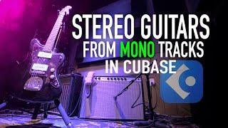 STEREO Guitars from Mono. This simple trick will blow you away