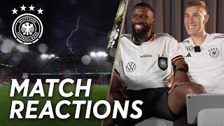 Ich bin einfach All-In gegangen  Match Reactions  mit Antonio Rüdiger & Nico Schlotterbeck