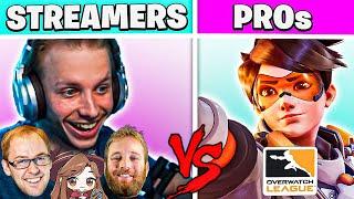 Streamers VS OWL PRO PLAYERS - WHO WINS? Overwatch 2 BETA