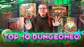 10 juegos de mesa de Dungeoneo