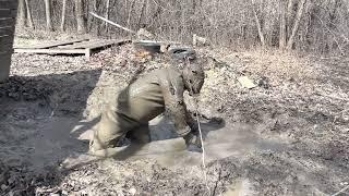 Viking drysuit in mud first time in 2022