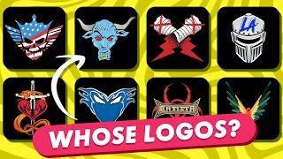 ARE YOU ABLE TO GUESS THE WWE WRESTLER BY LOGO  WWE TRIVIA & QUIZ CHALLENGE 