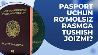 Pasport uchun romolsiz rasmga tushish joizmi?  Shayx Sodiq Samarqandiy