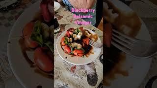 Blackberry Balsamic Vinegar with watermelon.. Good