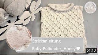 curly.strick.sisters  Baby-Pullunder_HONEY  Tutorial Anfänger geeignet