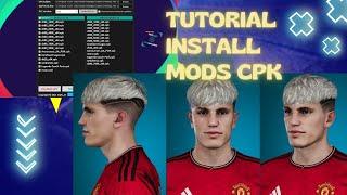 Tutorial install Mods CPK with Dpfilelistgenerator Efootball Pes 2021 CPK Version