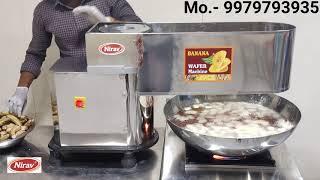 Banana chips machine & Potato chips machine2in1 slicer machine  banana chips making machine