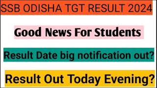 ssb tgt result 2024 odisha