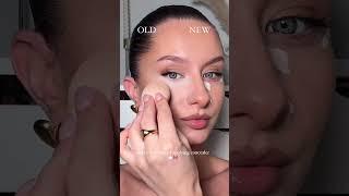 How to apply concealer - less is more   ALEXANDRA CLAUDIA MILEK #shorts #makeup